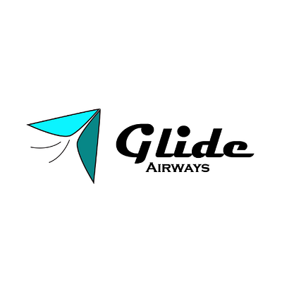 App Icon / Logo Design Mockup - "Glide Airways" #dailyUI Day 5 app icon branding dailyui design logo logodesign ui ui design uidesign userexperience userinterface ux vector
