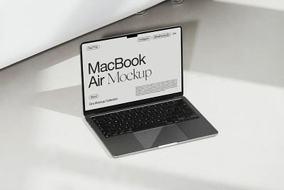 MacBook Air Mockup 3d branding design download free freebie graphic design ipad iphone iphone 15 iphone 15 pro macbook macbook air macbook pro mockup mockups packaging psd ui ux