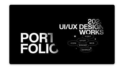Portfolio Hero Section app design graphic design header hero section illustration modern design portfolio ui ux webdesign