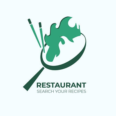 Food Search App logo adobe illsutrator banner ads brand identity branding design graphic design graphics design illustration illustrator logo logo design logodesign logos vector