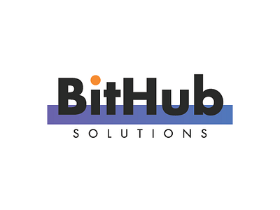 Bithub Logo || Software Company logo banner ads branding design graphic design illustration illustrator logo logodesign ui vector