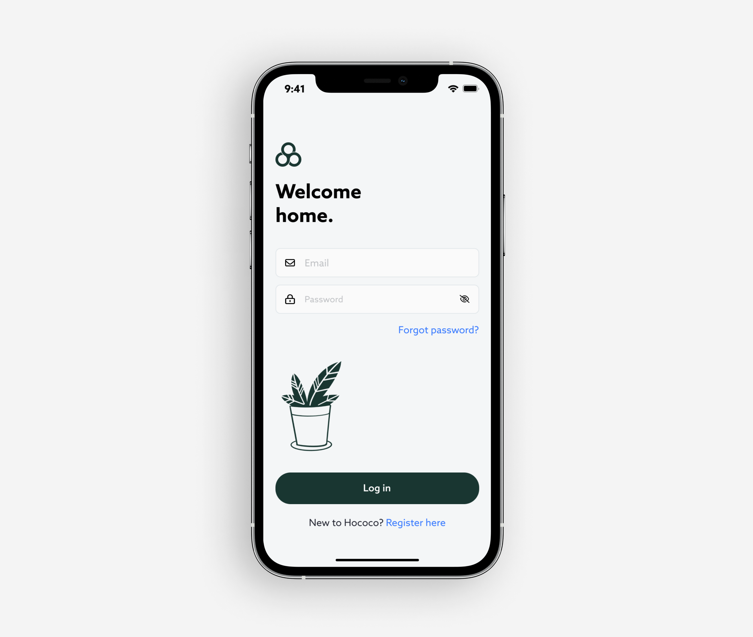 #007 app log in login login screen minimal mobile product design user interface