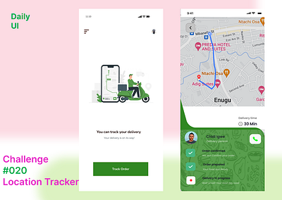 Day#020 Location tracker branding design graphic design ui ux