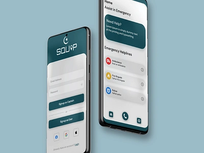 SQUIP - Emergency Application appinterface appui designsolutions designthinking emergency app graphic design interactivedesign logo safe and quick pakistan safe pakistan squip ui ui ux uiux userexperience ux vector visualdesign visualimpact visualui