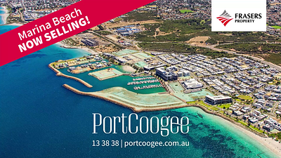 Port Coogee Branding TVC 3d ads advertising animation branding design graphic design marina motion graphics social tvc typography video youtube