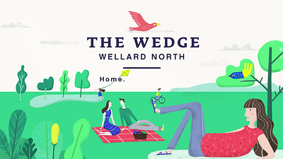 The Wedge - Wellard North | Land by Monument animation branding design graphic design illustration motion graphics promo real estate social video