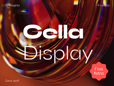 Gella Display — font family antipslava branding cyrillic display font font font design free font freebie gella display geometric font geometric sans graphic design grotesque logo multilingeal sans sans serif type design typeface typography