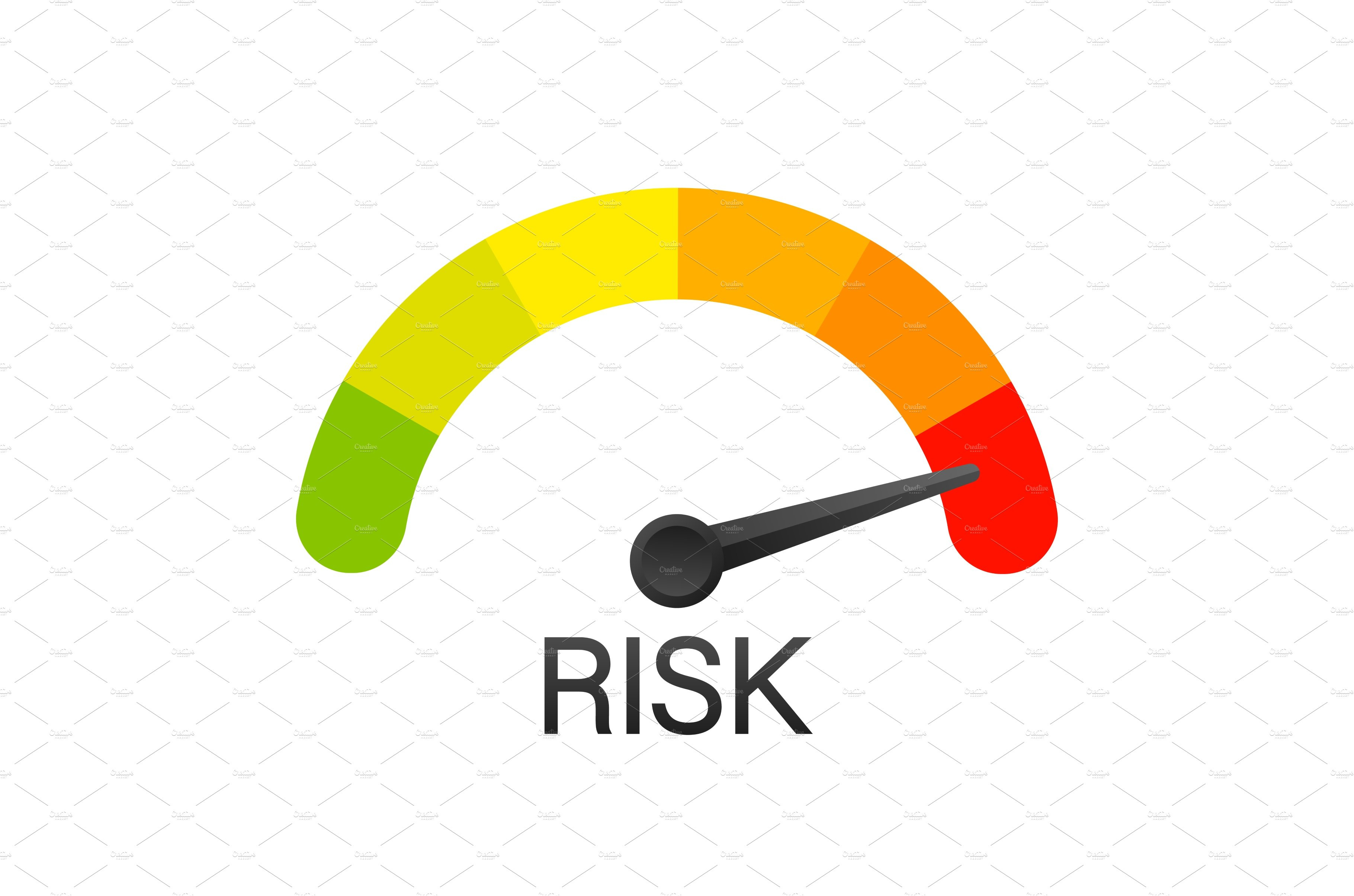 Risk icon on speedometer. High risk by DGStudio on Dribbble