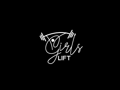 Fitness Logo branding solution classical fitness logo gym logo new logo premium logo script logo woman fitness logo