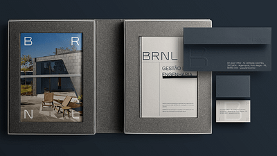 BRNL | Brand Identity branding design download free freebie graphic design logo mockup mockup cloud mockupcloud
