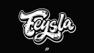 Feysla design graphic design illustration lettering logo typography vector