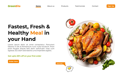 Food Delivery App branding business design mobiledesign ui webdesign