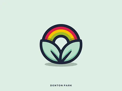 Denton Park branding camp child design fun games graphic design grass illustration kids logo parents park play playground playhouse recreations toddler
