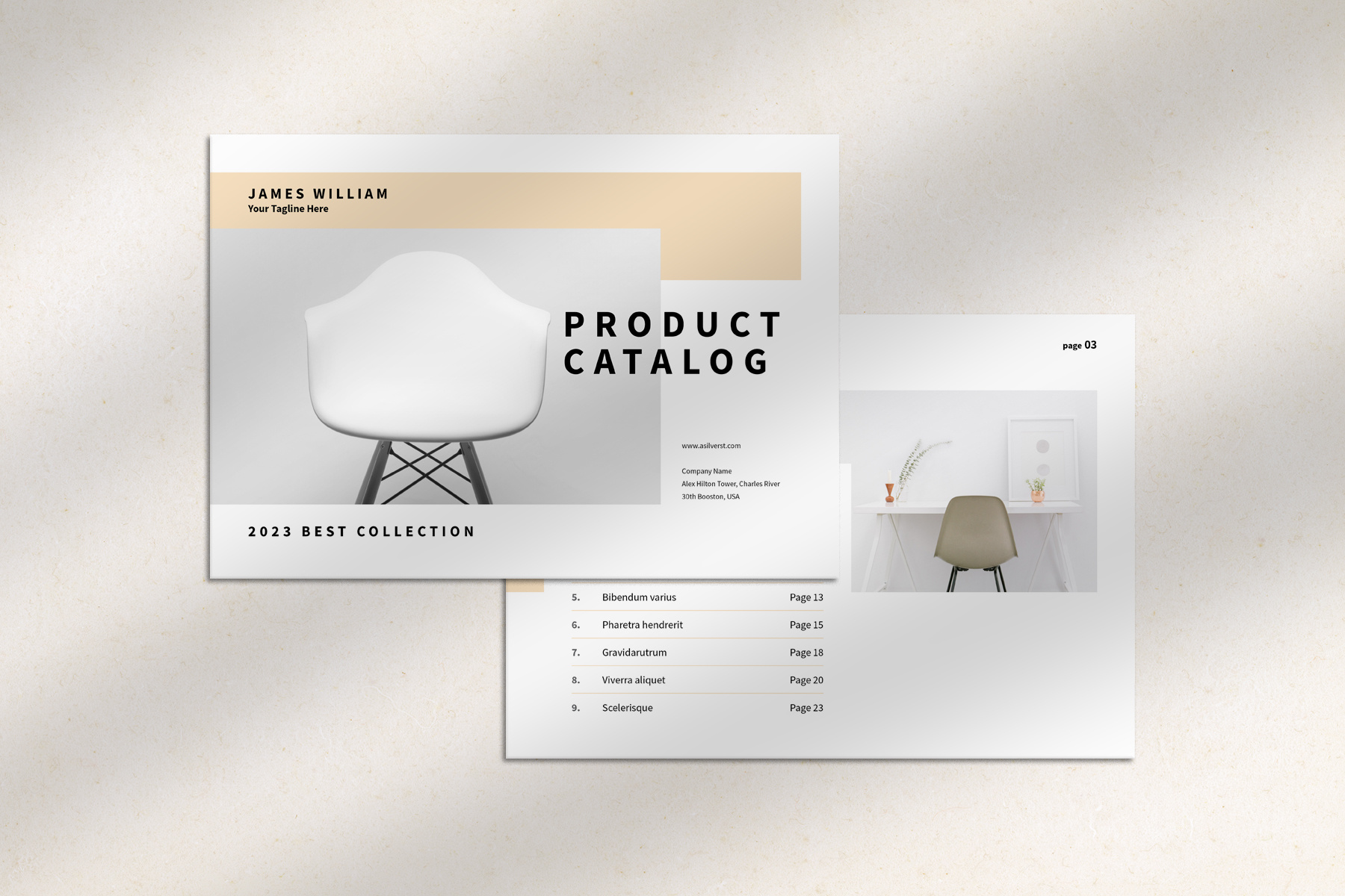 Product Catalog dream home