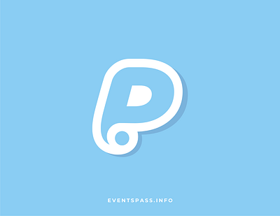 EventsPass app branding buy concert design favicon graphic design illustration letter logo p payment ticket ui ux vector