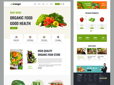 Food Website berger delivery food food and drink food delivery website food webpage food website home page landing page pizza restaurant ui user interface ux web website website design