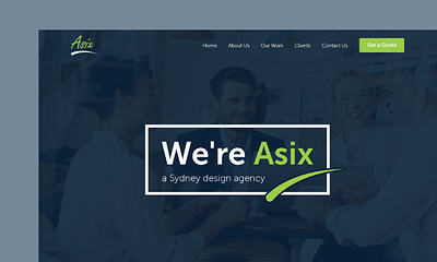 Asix - Web Design - Agency Web Design branding dashboard design graphic design illustration ui ux ux ui design web web app design