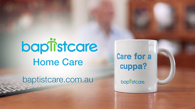 Baptistcare Care for a Cuppa? TVC animation branding graphic design motion graphics social tvc video