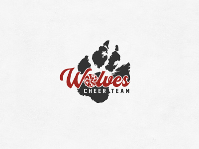 Cheerleader logo brand mark cheerleader cheerleader logo i need a logo logo design and branding logo editor logo with wolf mascot minimal new logo design
