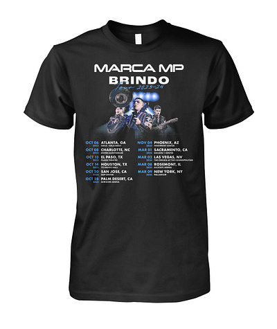 Marca MP Brindo 2024 Tour Shirt marca mp brindo 2024 tour shirt