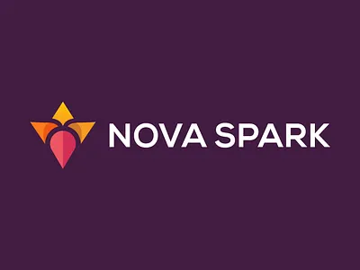 Nova Spark | Minimal Logo brand identity brand logo branding designers elegant illustration logo logo design logo ideas logos marketing minimal logo minimalist new year nova spark spark ui unique ux vintage