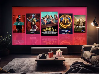 Airtel Xtream Play ui ux