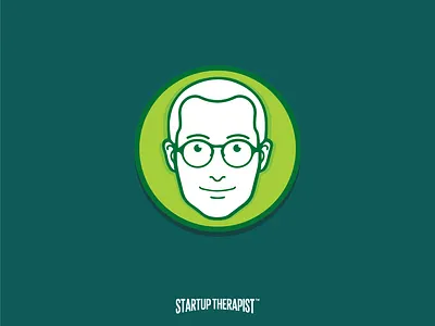 Startup Therapist app apparel branding design doddles face graphic design illustration logo startup vector