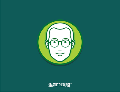 Startup Therapist app apparel branding design doddles face graphic design illustration logo startup vector