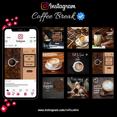 Coffee instagram post 3d branding coffee design facebook flyer graphic design illustration instagram poster social media post tiktok twiter