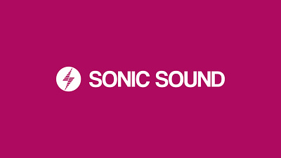 Sonic Sound (Music app) - Brand identity branding graphic design illustration logo