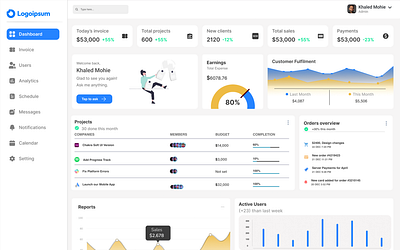 Toteck|| Finacial dashboard dashboard design ui uidesign uiux ux