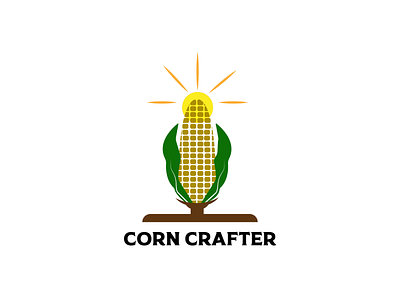 Corn Crafter Logo Design. branding design graphic design illustration logo logos vector