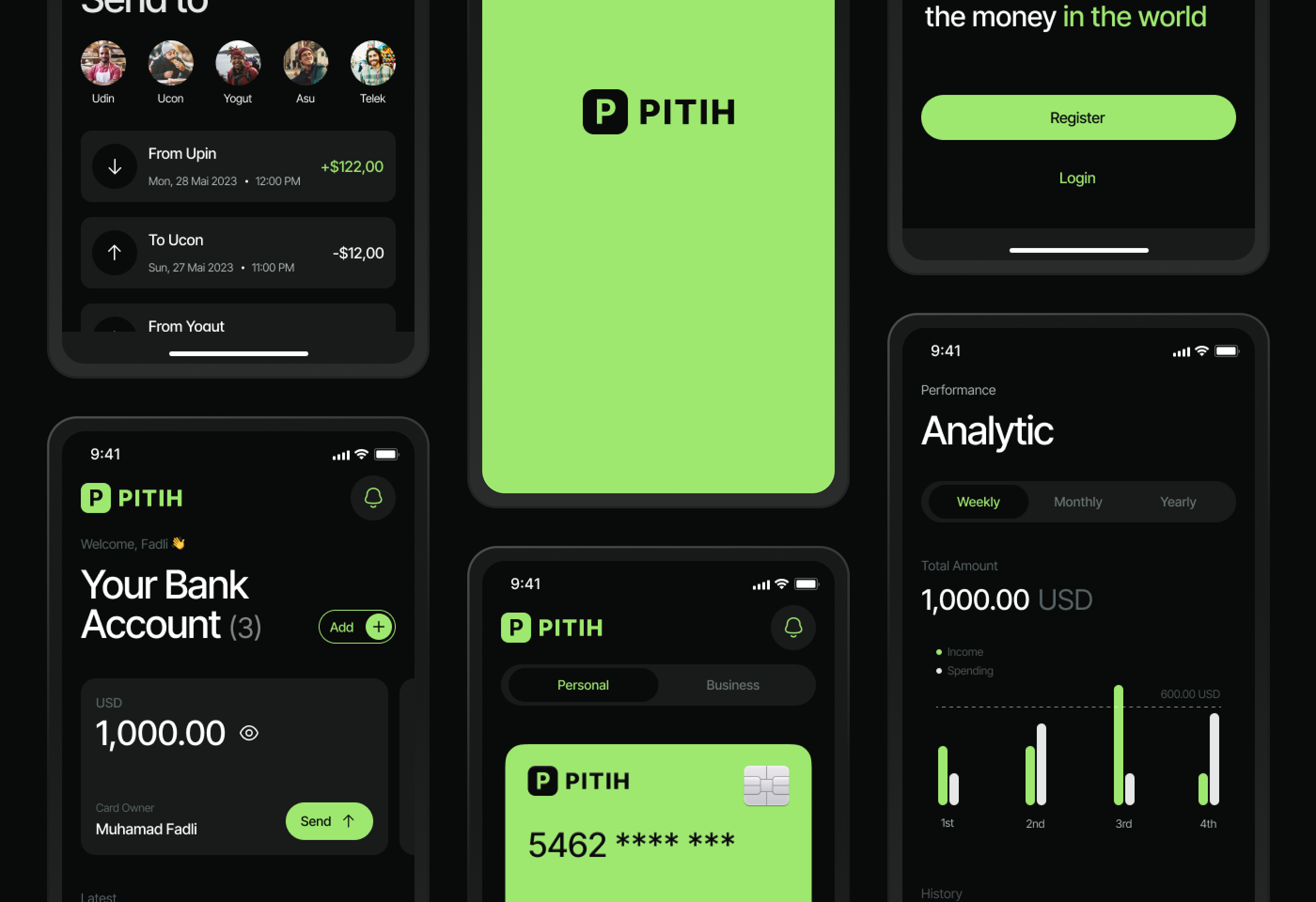 PITIH - Global Transfer One Click Away financerevolution financialhub investmentinsights securetransactions smartbudgeting wealthmanagement