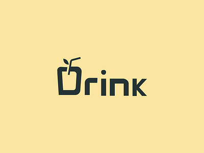 Wordmark Drink Logo ! 2024 new logo branding creative logo design drink drink logo logo logo design minimal drink logo minimal logo modern logo wordmark drink logo