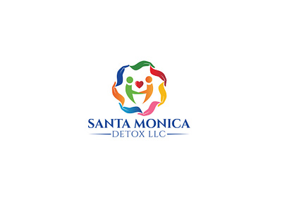 SANTA MONICA DETOX LLC branding graphic design logo