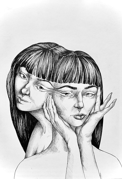 Is it me? art drawing illustration lineart