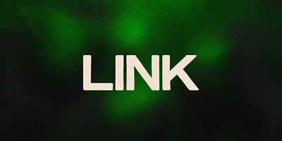 LINK dissolve event grain green hamburghand helvetica link modern texture