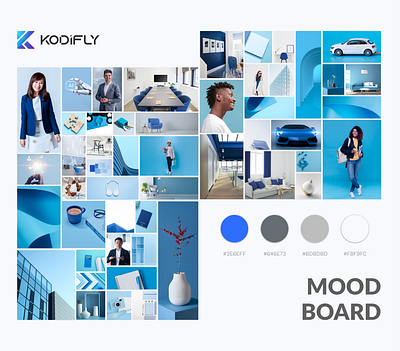 Kodify - Brand Guidelines Mood Board app branding design graphic design illustration logo typography ui ux vector