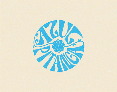 Logo Azul Pitanga (@azulpitangaa) adobe band graphic design illus illustration logo music vector