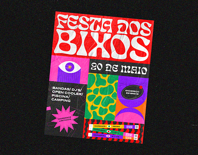 Festa dos bixos 2023 (@bixospfo) adobe festa festa dos bixos graphic design illustration logo party vector