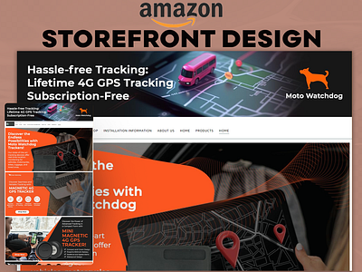 Amazon Storefront-GPS Tracker amazon amazonstorefront amazonstorefrontdesign branding design graphic design graphicdesign illustration listingimages logo photoshop storefront