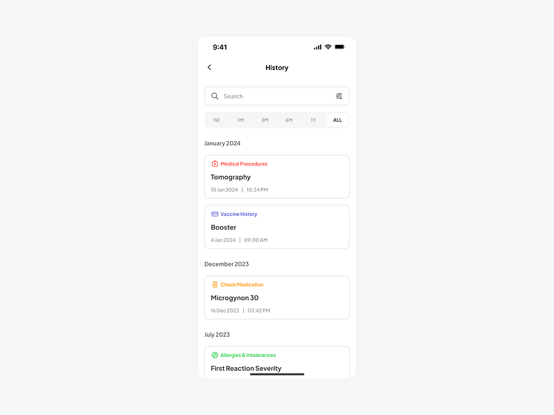 Browse thousands of Activity History UI images for design inspiration ...