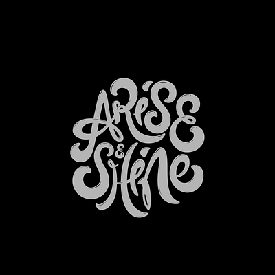 Logo | Arise & Shine overcoming obstacles symbolism