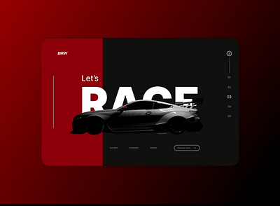 Cars 3d blender car design inspiration product design race web design
