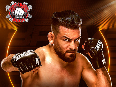 Fight Book MMA Awards 2023 bravecf combatsports design fightbookmma graphic design graphicportfolio mma photoshop sports sportsawrds ufc visualcommunication visualdesigner