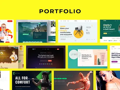 Landing pages color design landing pages photoshop