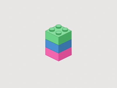 Lego Stacks 2d animation design graphic design illustration lego madewithsvgator motion graphics stacking toys vector