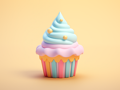 3D Cartoon Cupcake, 3D Pastel Cupcake, 3D icon Cupcake 3d cartoon 3d cartoon cupcake 3d cartoon design 3d cartoon logo 3d cupcake 3d design 3d designer 3d illustration 3d logo design 3d mascot cupcake 3d pastel cartoon 3d pastel cupcake branding cartoon logo cartoon logo design fiverr gerdoo graphic design illustration