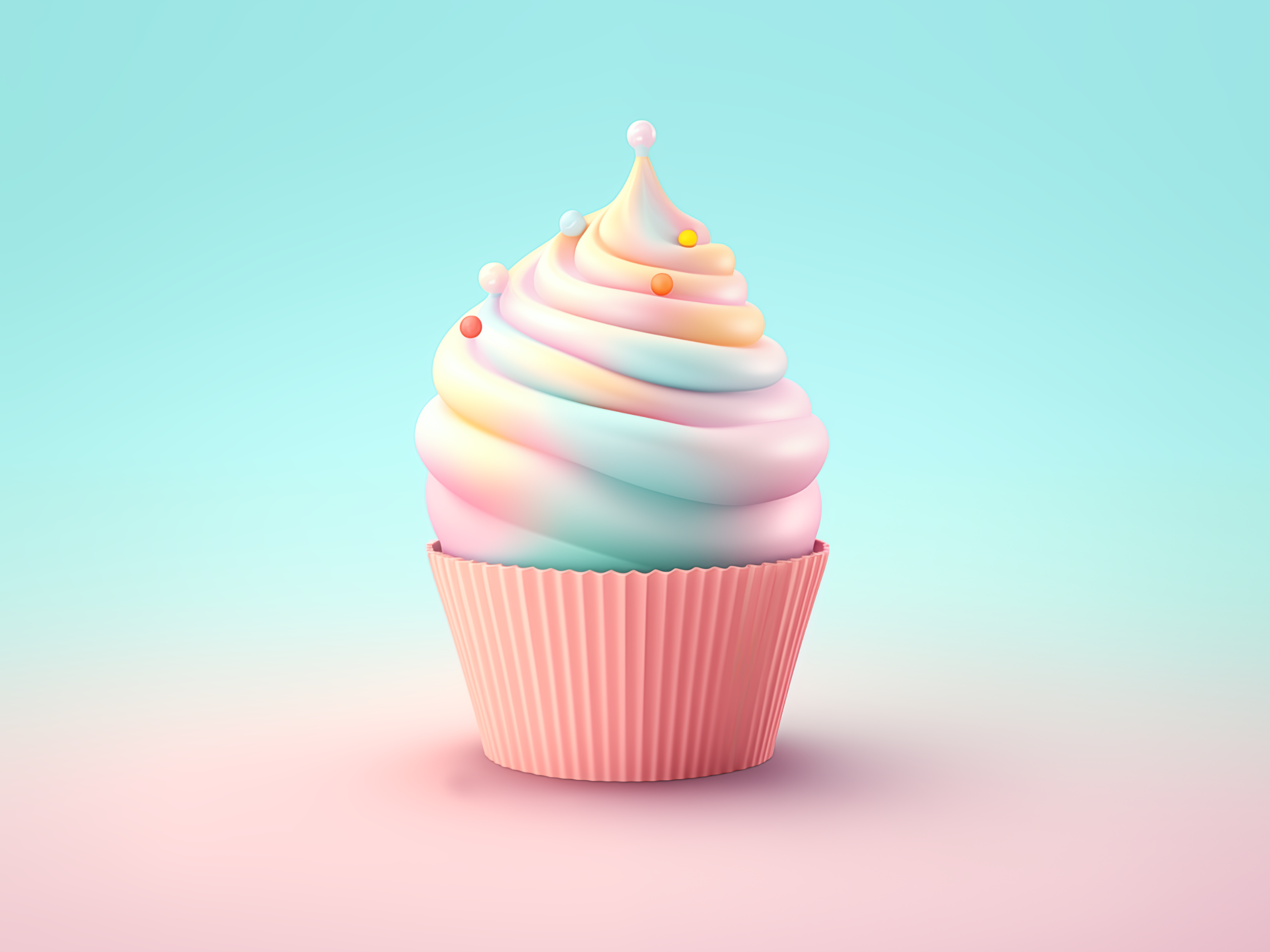 Example of 3D Custom Cartoon Food Mascot