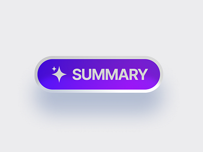 AI Summary badge ai badge branding button clean colors ui ux